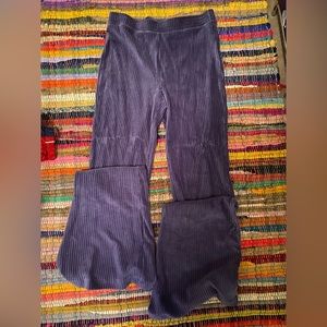 Aerie Ribbed Velour Flare Leggings